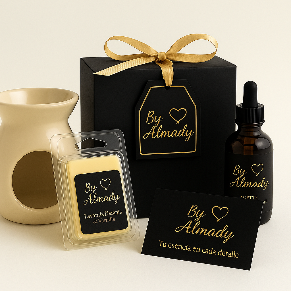 Wax melts artesanales, aceite capilar de coco y Romero